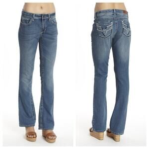 VGS Denim Women's Boot Jeans Medium Wash Size 14